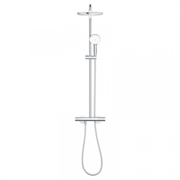 Душова система з термостатом для настінного монтажу Grohe Tempesta System 250 (26670001)