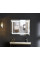 Дзеркало Mixxus WARM MR02-80x80 з Led Touch, Anti-fog, димером, регулятором яскравості, годинником (MI6934)
