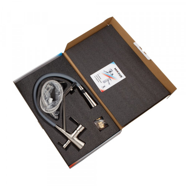 Змішувач для кухні Mixxus Premium Magnet 021 SS COLOR REFL.GREY (MI6976)
