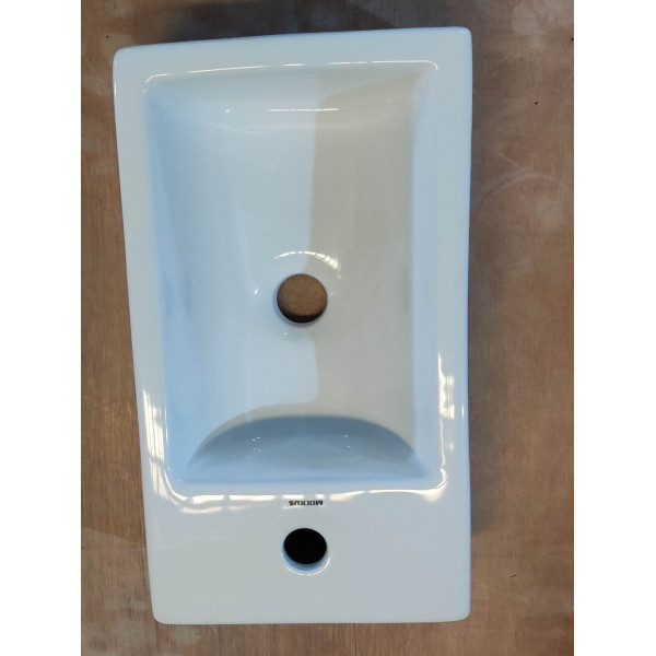 Раковина накладна Mixxus Premium QUADRO-0207 480х260х125mm з отвором під змішувач (MP6503)