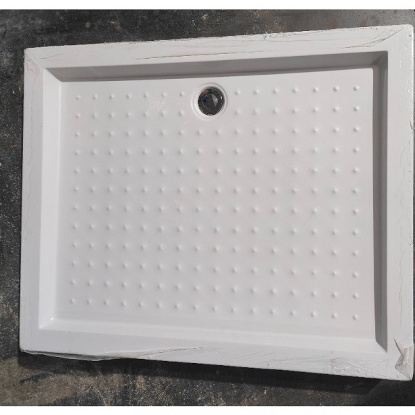 Душовий піддон з сифоном прямокутний Mixxus HARD ST01-120x80x13 NEW діаметр зливу 52 мм (MI8431)