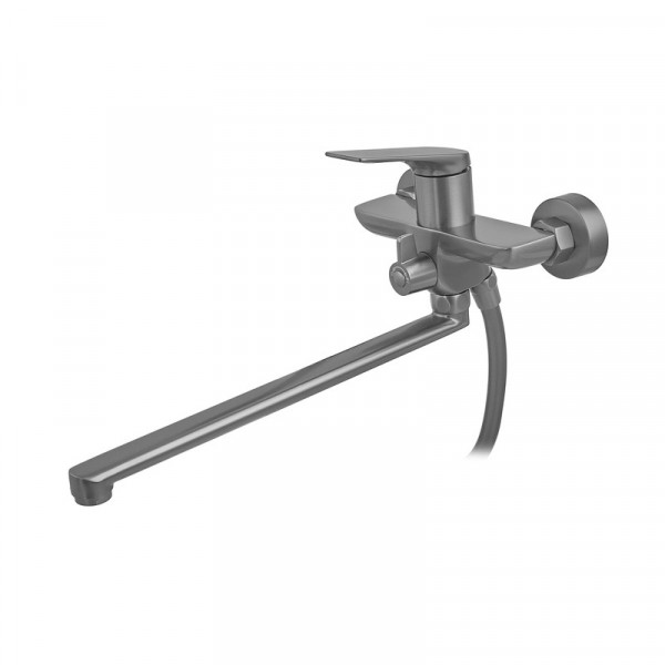 Змішувач для ванни Mixxus Premium DERBY 006 (EURO) GRAPHITE (MI6608)