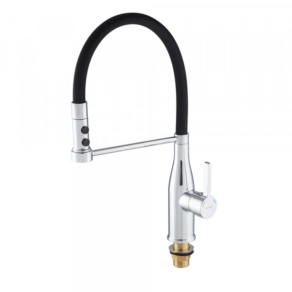 Змішувач для кухні Mixxus Premium Summer 017 REFL.BLACK (MI6960)