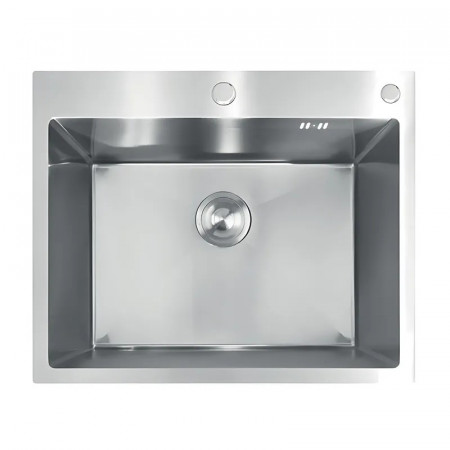 Мийка з нержавіючої сталі MIXXUS MH6050 DECOR SS COLOR (MH6050 DECOR NANO-SILVER) (3.0/0.8) колір нержавійка (MI7043)