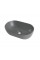 Раковина накладна Mixxus Premium ELLIPSE-0109 GRAY 500x300x140mm (MP6653)