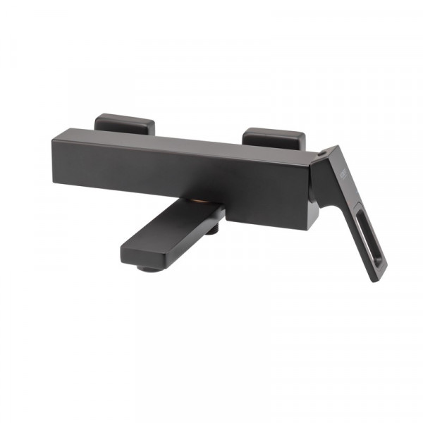 Змішувач для ванни з коротким виливом Koer KB-41009-05 (Колір чорний) (KR3503)