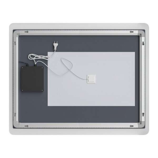 Дзеркало Mixxus Premium OLIVARY MR19-90x70-Reverse з Led Touch, Anti-fog, димером (3-6,5kK) (MP6630)