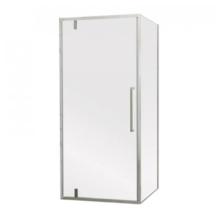 Душова кабіна без піддону Mixxus Premium BEVEL SC01-90x90x195-TR Chrome прозоре скло 6мм (MI6863)