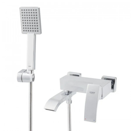 Змішувач для ванни з коротким зливом Koer KB-41007-01 (Колір хром) (KR3454)