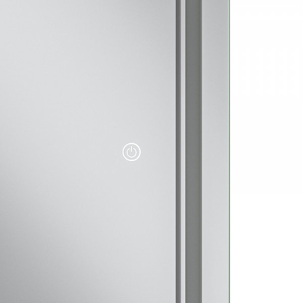 Дзеркало Mixxus Premium QUADRO MR20-50x80-Reverse з Led Touch, Anti-fog, димером, регулятором яскравості (MP6620)