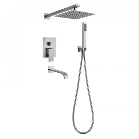 Вбудована душова система Mixxus KUB-009 Inner (нерж. сталь) (MI5945)