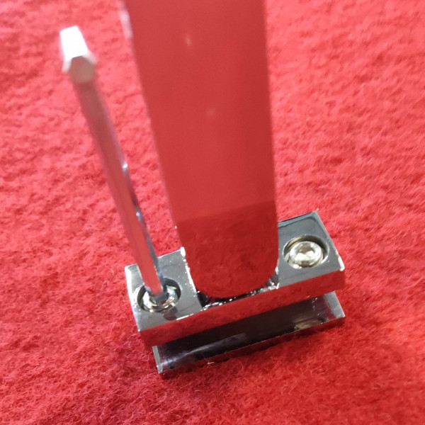 Двері в нішу Koer SR SD04-120x200-TR-01 прозоре скло Easy Clean 10мм, хром (KR5387)