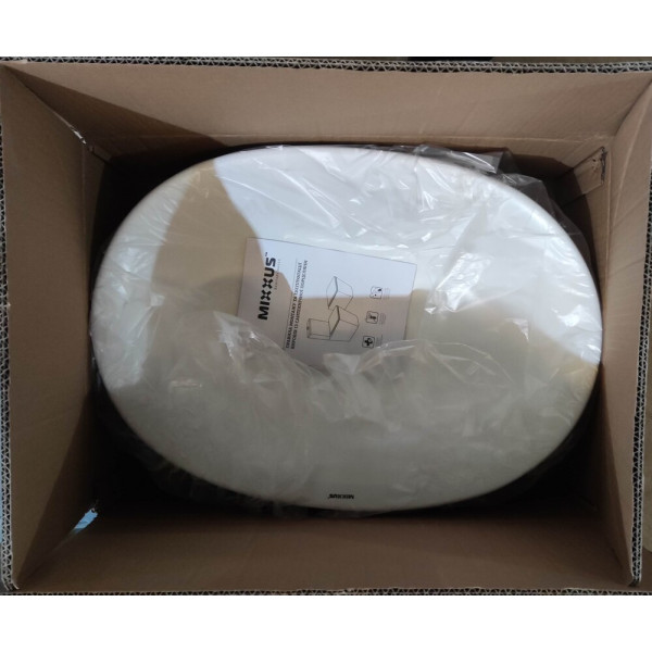 Раковина накладна Mixxus Premium ELLIPSE-0103 550х390х140mm (MP6553)