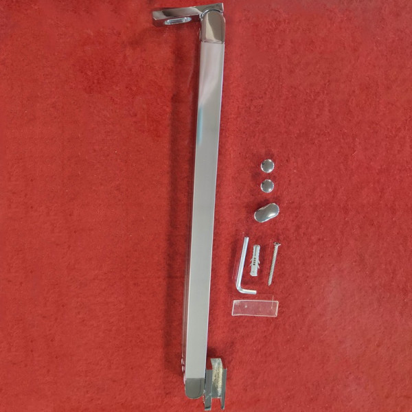 Двері в нішу Koer SR SD04-120x200-TR-01 прозоре скло Easy Clean 10мм, хром (KR5387)