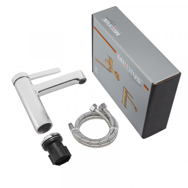 Змішувач для умивальника Mixxus Premium Verdi 001 (NUT) (MI8240)