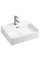 Раковина підвісна-накладна MIXXUS PREMIUM QUADRO-0201 500х440х120mm (отвір під змішувач, перелив) (MP6478)