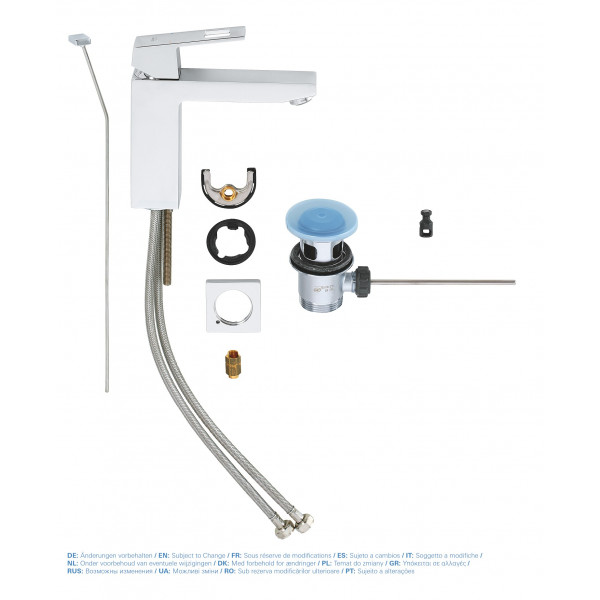 Змішувач для раковини M-розміру Grohe Eurocube (23445000)