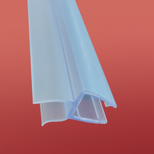 Шторки скляні на ванну Koer SR BS02-80x140-TR-01 прозоре скло 6мм, хром (KR5401)