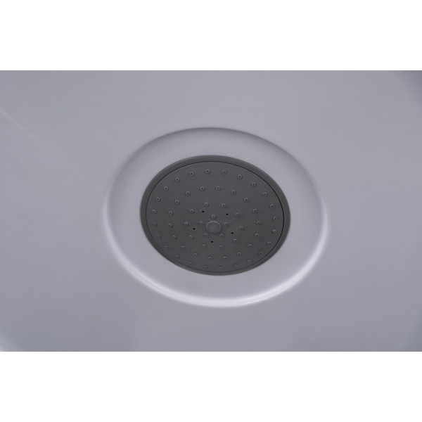 Бокс душовий з гідромасажем Mixxus STRONG SBH01-90x90x215-FB SATIN з високим піддоном (MI6888)