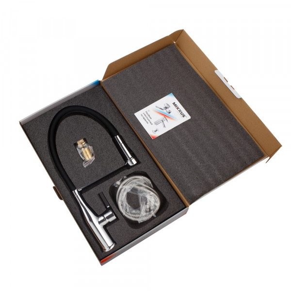 Змішувач для кухні Mixxus Premium Summer 017 REFL.BLACK (MI6960)