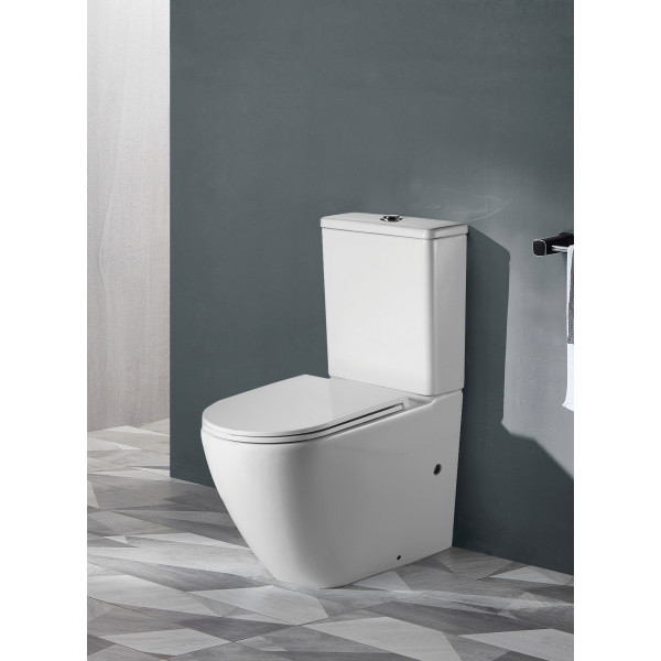 Унітаз-компакт Mixxus Premium Ellipse-0401-T1 630x390x840mm, система змиву TORNADO 1.0 (MP6467)