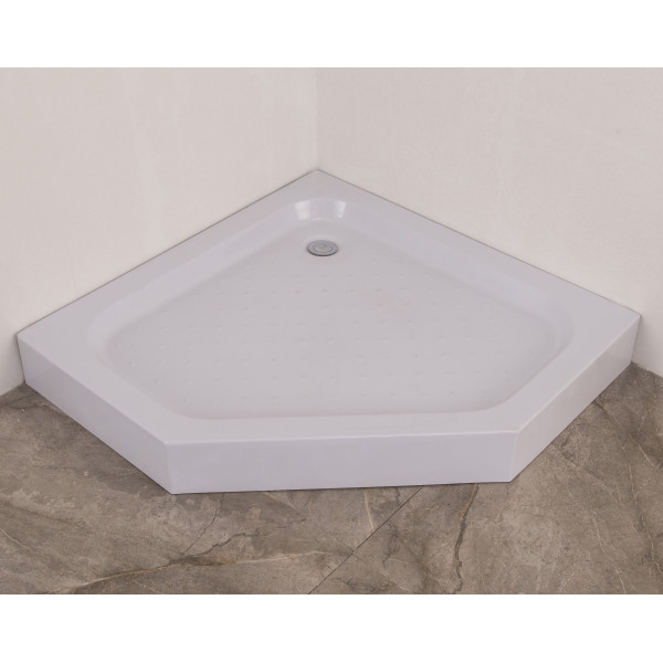 Душова кабіна з низьким піддоном Mixxus LINES SCT01-90x90x198-TR CHROME прозоре скло 6мм (MI6913)