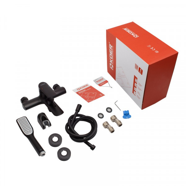 Змішувач для ванни з коротким виливом Koer KB-40028-05 (KR5306)