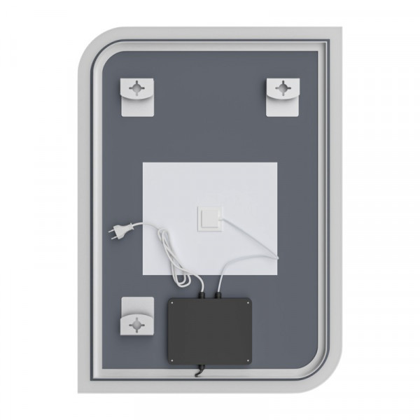 Дзеркало Mixxus Premium BEVEL MA02-90x65-Reverse з Led Touch, Anti-fog, димером (3-6,5kK) (MP6641)