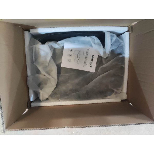 Раковина накладна Mixxus Premium BEVEL-0103 BLACK 510х370х120mm (MP6520)