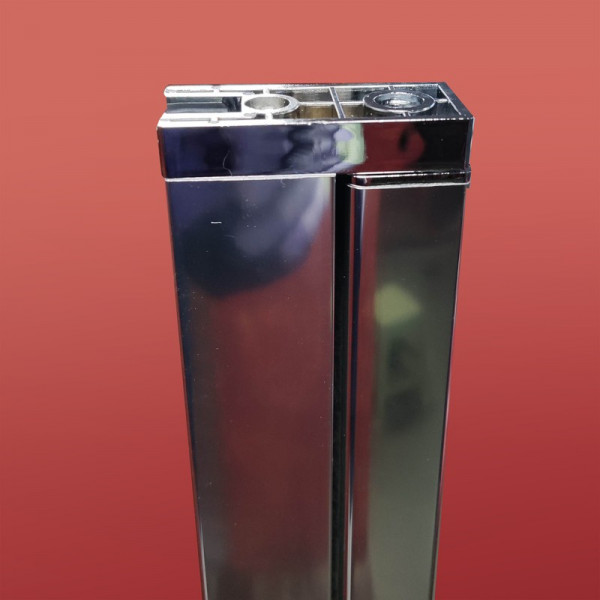 Душова перегородка Koer SR SP03-30x200-TR-01 Walk-In (рух.част) прозоре скло Easy Clean 8мм, хром (KR5399)