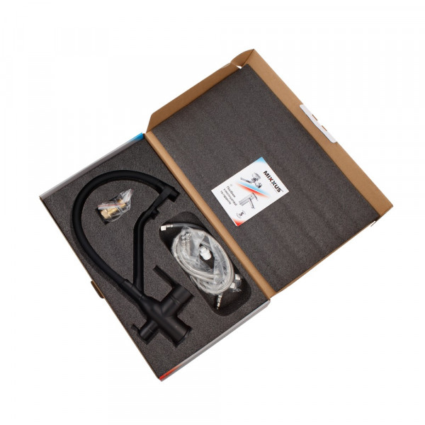 Змішувач для кухні MixxusPremium Gravity 021 BLACK REFL.BLACK (MI6978)