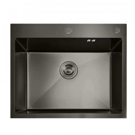 Мийка MIXXUS MH5843 GRAPHITE (MH5843 NANO-BLACK) (3.0/0.8) з нерж. сталі (колір графіт) (MX1931)