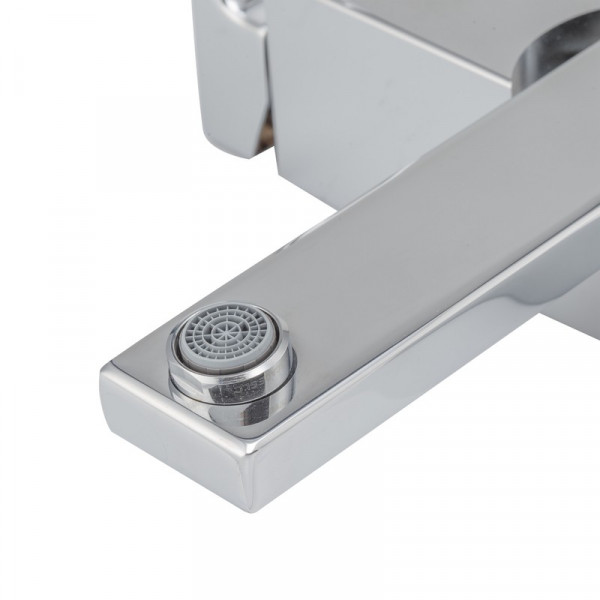 Змішувач для ванни з коротким виливом Koer KB-41009-01 (Колір хром) (KR3502)