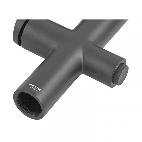 Змішувач для кухні Mixxus Premium DERBY 021 (NUT) BLACK REFL.BLACK з виходом для питної води  (MI6606)