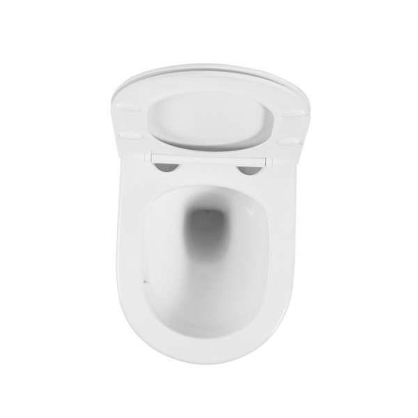 Унітаз підвісний Mixxus BEVEL-0302-T3 520x360x365mm, система змиву TORNADO 3.0 (MI6705)