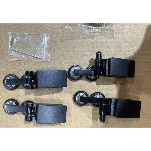 Душова кабіна без піддону Mixxus Premium Quadro SC01-120x80x195-TR Black прозоре скло 6мм (MI8293)