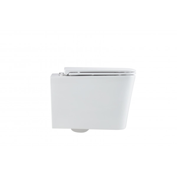 Унітаз підвісний Mixxus Premium Quadro-0302-T1 530x360x365mm, система змиву Tornado 1.0 (MP6456)