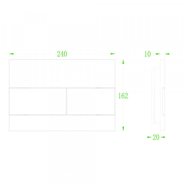 Комплект інсталяційний для унітазу Koer KT-0502-03 (з пан. змиву KT-0602-03 Біла + звукоіз.)  (KR5172)