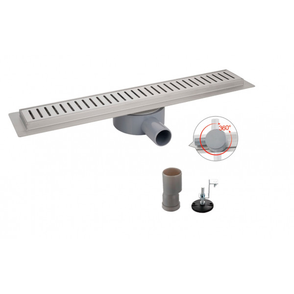 Душовий трап Koer FD03-70x600 з нержавіючої сталі SUS304 70x600мм (AC0690)