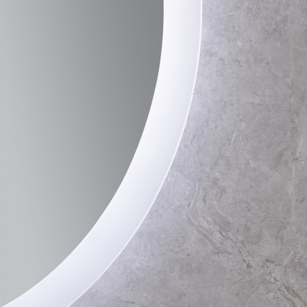 Дзеркало Mixxus PLAIN MC10-80 з Led Touch, Anti-fog, димером, регулятором яскравості, годинником (MI6932)