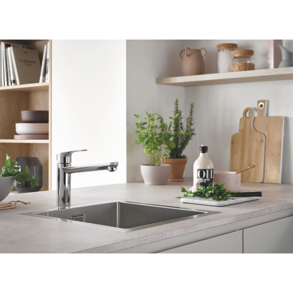 Змішувач для кухні Grohe Eurosmart New (30463000)
