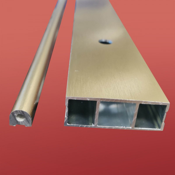 Двері в нішу Koer SR SD01-120x200-TR-12 прозоре скло Easy Clean 8мм, матове золото (KR5377)