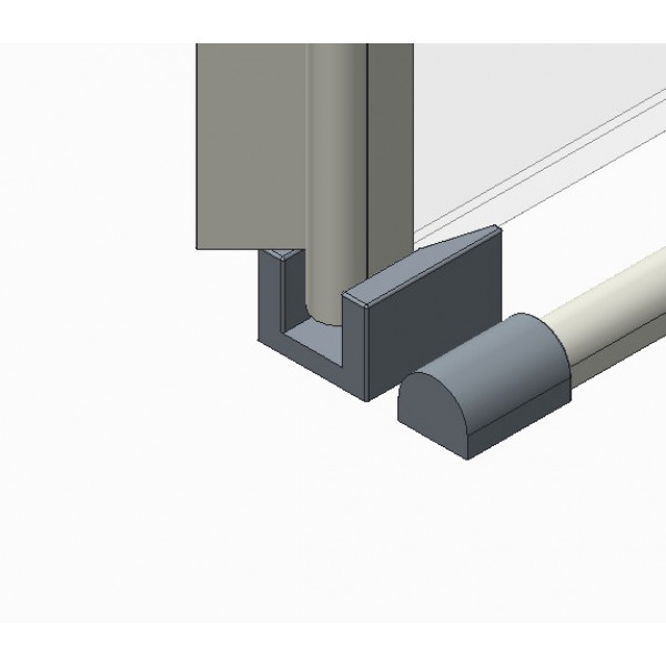 Двері в нішу Koer SR SD01-120x200-TR-12 прозоре скло Easy Clean 8мм, матове золото (KR5377)