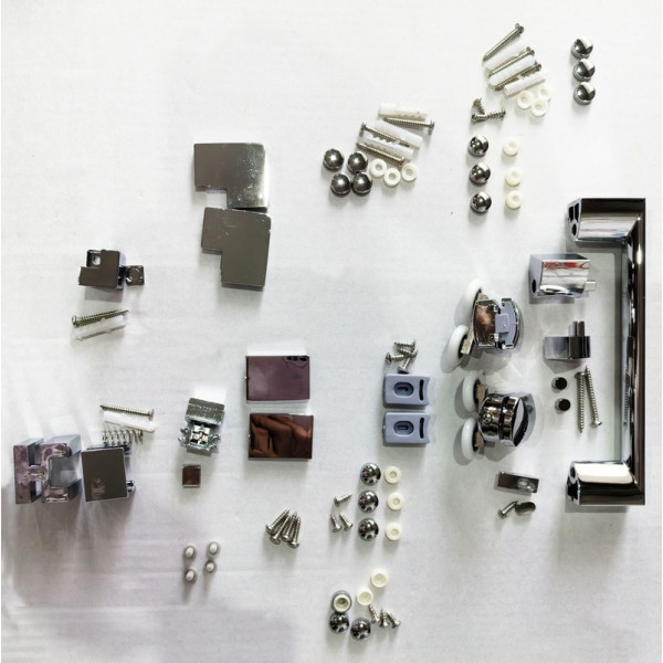 Душова кабіна без піддону Mixxus Premium DIVERSE SC03-120x80x195-TR Chrome прозоре скло 6мм (MI6867)