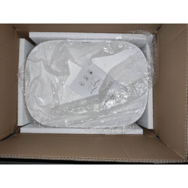 Раковина накладна Mixxus Premium DIVERSE-0112 MARBLE 455х325х135mm (MP6543)