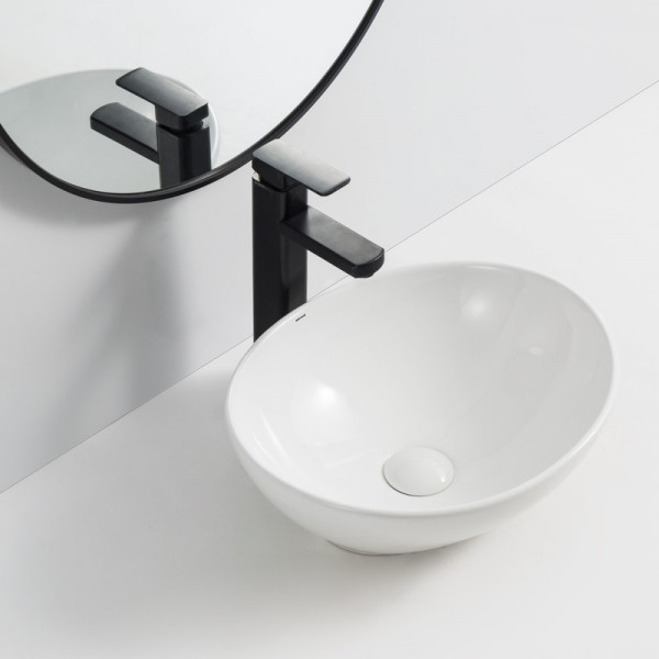 Раковина накладна Mixxus Premium ELLIPSE-0107 345х265х120mm (MP6525)