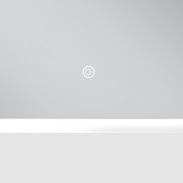 Дзеркало Mixxus Premium OLIVARY MR19-80x60-Reverse з Led Touch, Anti-fog, димером (3-6,5kK) (MP6628)