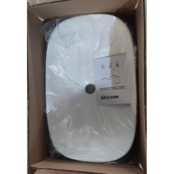 Раковина накладна Mixxus Premium BEVEL-0105 610х375х120mm (MP6524)