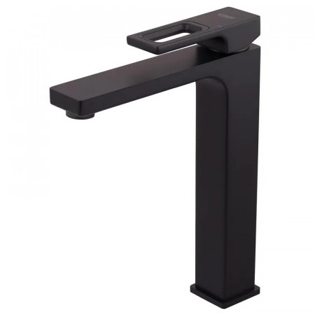 Змішувач для умивальника Koer KB-11009-05 високий (Колір чорний) (KR3501)