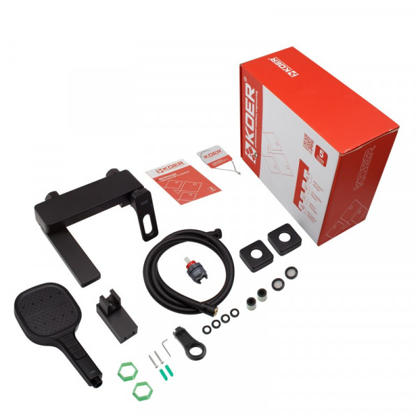 Змішувач для ванни Koer KB-41031-05 з коротким виливом (KR5437)